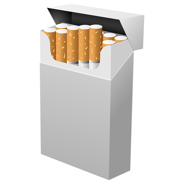 Unbranded Cigarette Boxes W/insert - Black - 