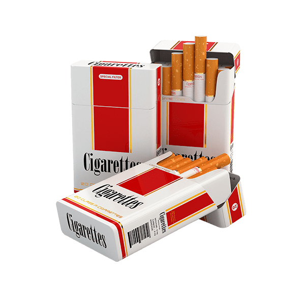 Custom Cardboard Cigarette Packaging Boxes